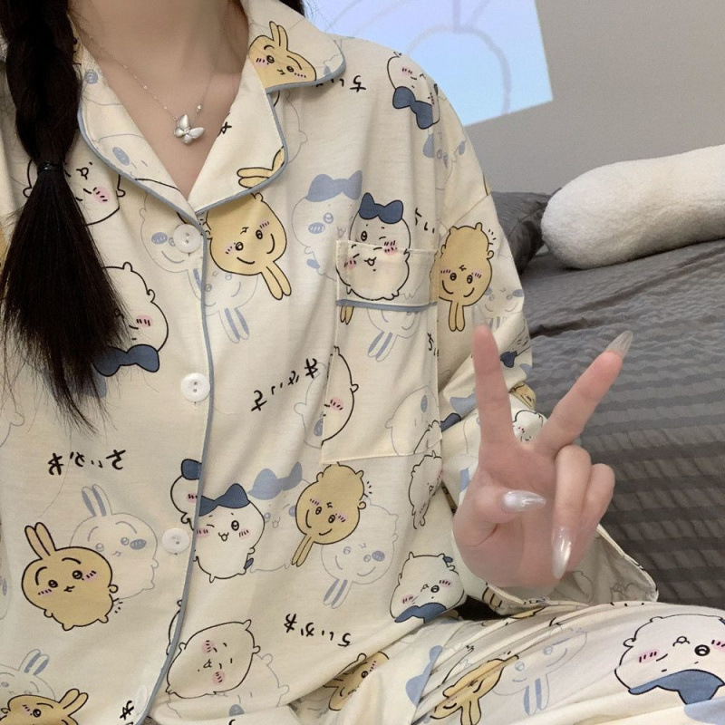 순면 - 스몰 3종 [남녀 동일 스타일] 긴팔 + 바지