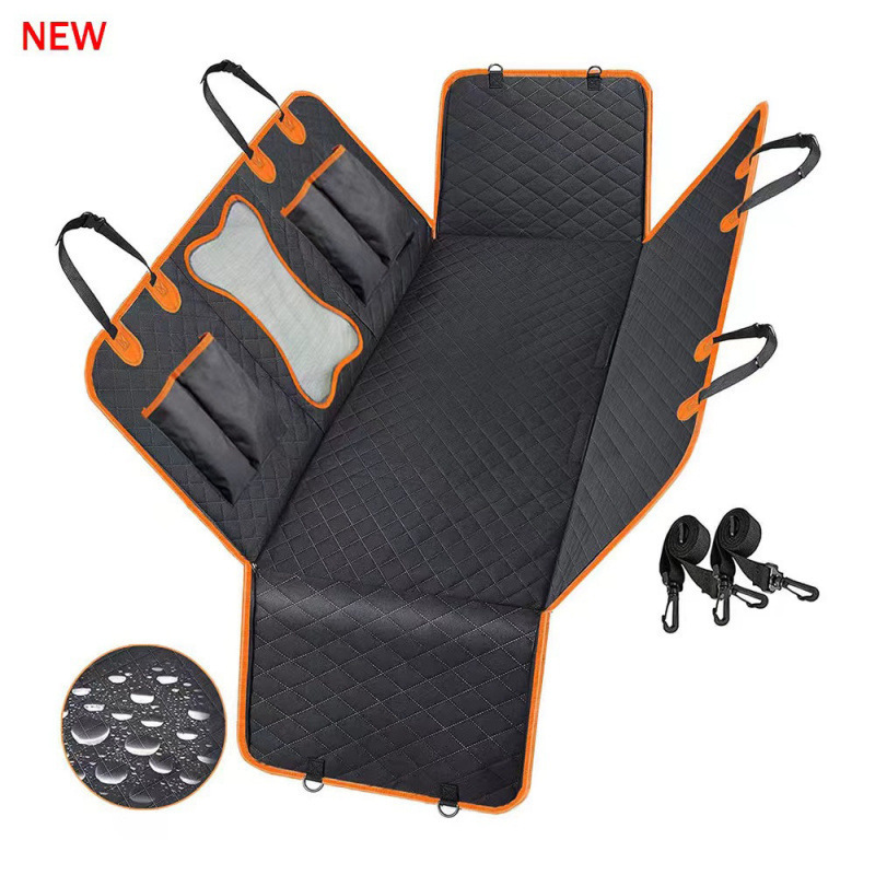 & cojín de automóvil de mascotas asiento trasero cojín de automóvil para perros perros perros de tamaño mediano antisucio aislamiento de artefactos de automóvil
