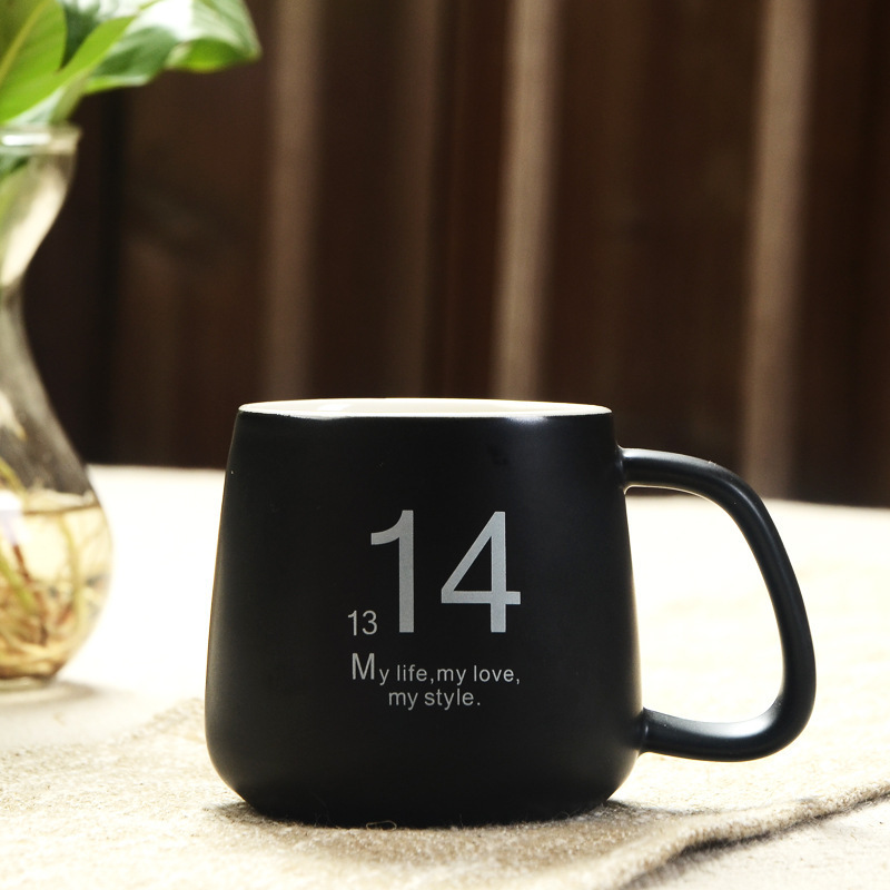元メーカー1314マグカップ陶磁器カップル対カップ蓋付きカップ一生カップルカップコーヒーカップ|undefined