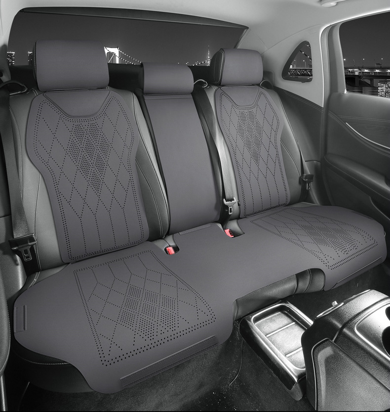 Car Seat Cushion, Universal for All Seasons, Suede Car Seat Cushion, New Small Waist Saddle Cushion, Summer Thin Seat Cover
