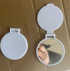 小さい円の鏡の広告の鏡のプラスチックの鏡の化粧の鏡の小さい方の鏡の片面の鏡
