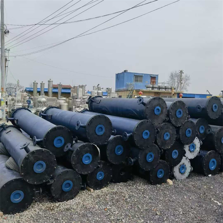 供应二手石墨冷凝器 10-200平方石墨块石墨管冷凝器 化工工业换热