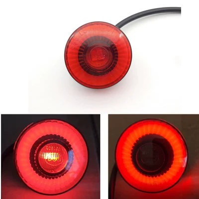 CH-2062B1 all-terrain vehicle modified Tail light - red-cover-led-red-light-brakedriving-3-lines