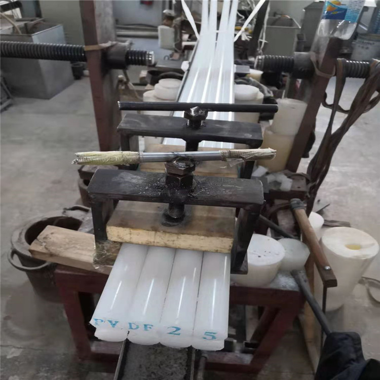 PVDF中文聚二偏氟乙烯棒 承接  半透明 颜色白透