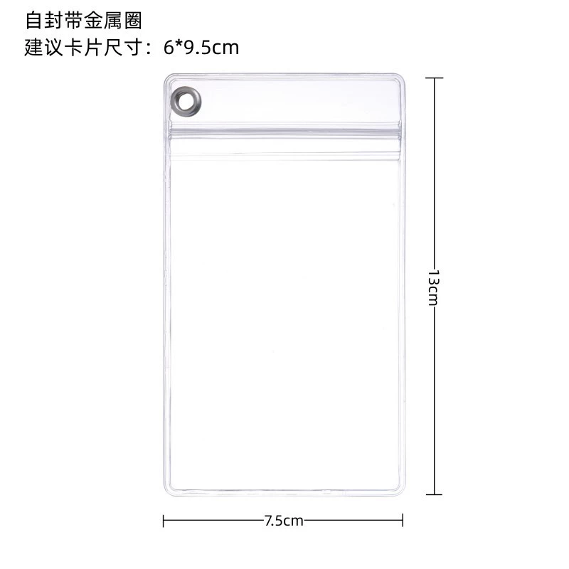 Transparent badge, protective case, storage system, pendant, increased thickness