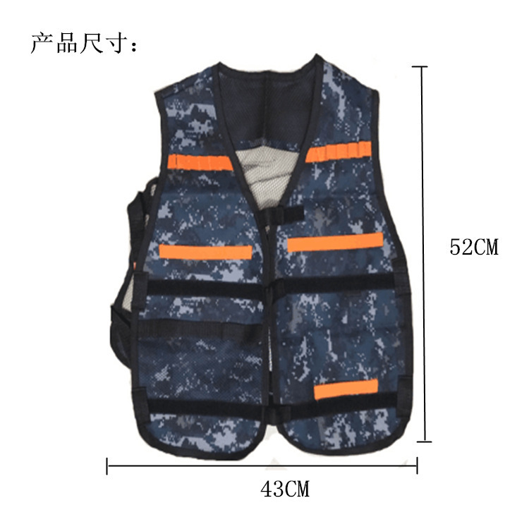 配件精英战术背心A1457弹软弹子弹水弹夹子弹衣服装备补充装