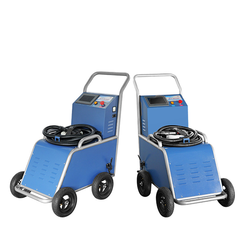 Máquina de limpieza láser todoterreno equipo de eliminación de óxido láser de pulso máquina de limpieza de pintura máquina de eliminación de óxido láser de eliminación de óxido