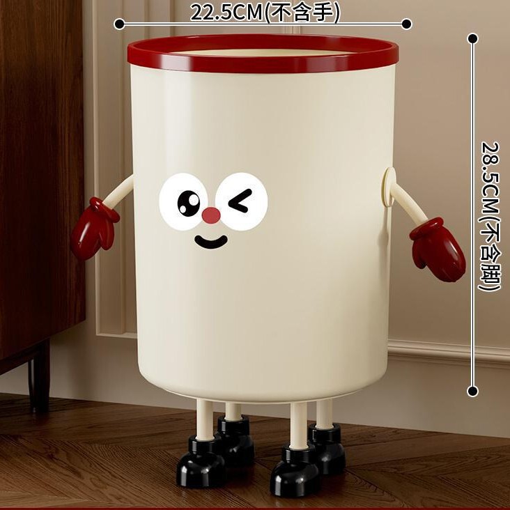 家庭用リビングルーム、クリエイティブキッチン、寝室、バスルーム、トイレ用の人気のゴミ箱、蓋付きの見栄えの良い大容量の紙バスケット|undefined