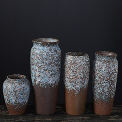 Nordic White Ceramic Hydroponic Vase for Ins Style High-end Dried Flower Vase Living Room Decor Flower Arrangement Artificial Flower