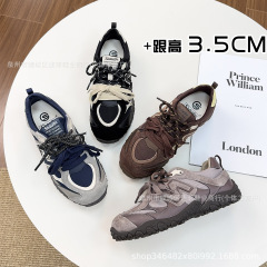 首谷2025秋季超火百搭复古德训鞋女双鞋带显脚小经典百搭运动鞋潮