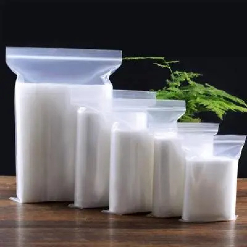 现货加厚塑料自封袋透明pe自封袋食品塑封口袋大号密封包装袋印刷