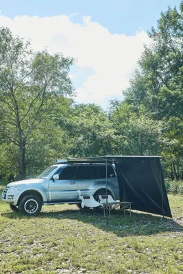 Avtomobil yan çətirləri — vinyl canopy camping tent - aluminum-box-with-light-without-window-side-cloth-1-1625