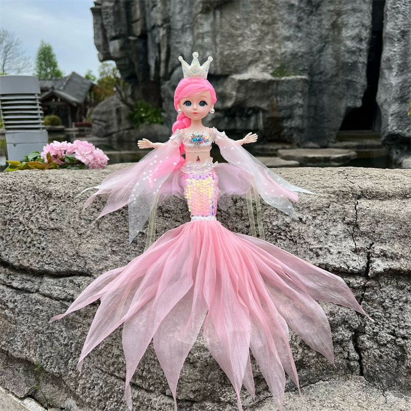 Doll, children's toy, 12 inch, mermaid, Birthday gift