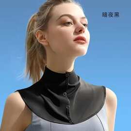 新款防晒披肩女夏季开车防紫外线护颈薄款玻尿酸润肤脖子防晒脖套