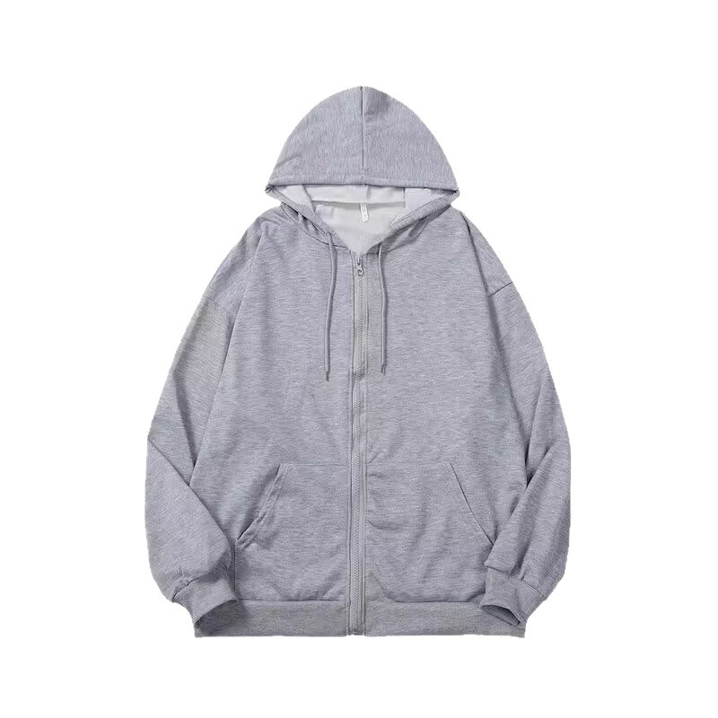 2026 primavera y otoño ropa de mujer coreana con cremallera con chaqueta con capuzas casuales delgada y chaqueta de terciopelo de color sólido nueva camisa transfronteriza