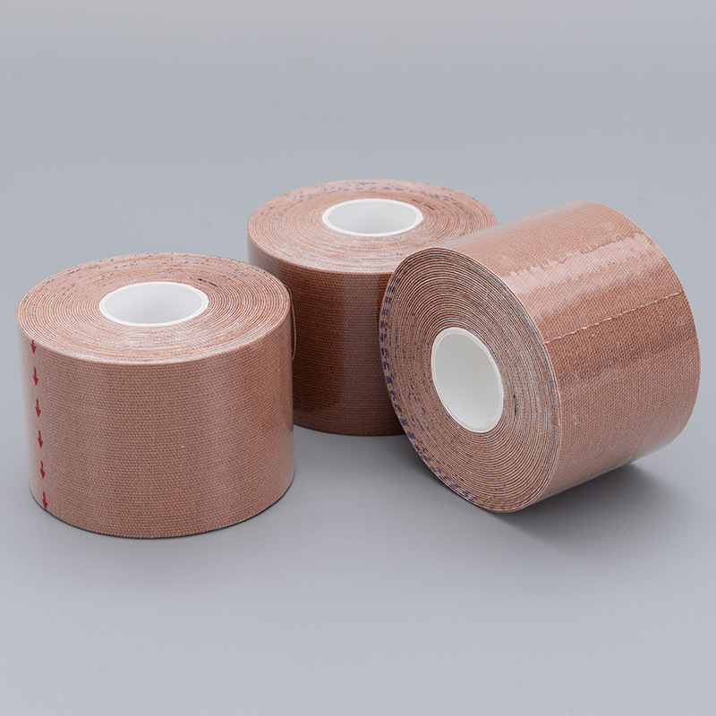 En stock cinta de kinesiología cinta elástica de deportes cinta de parche muscular parche de efecto interno muscular