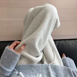 运动裤女2026新款秋冬直筒灰色卫裤小个子束脚宽松慵懒休闲阔腿裤