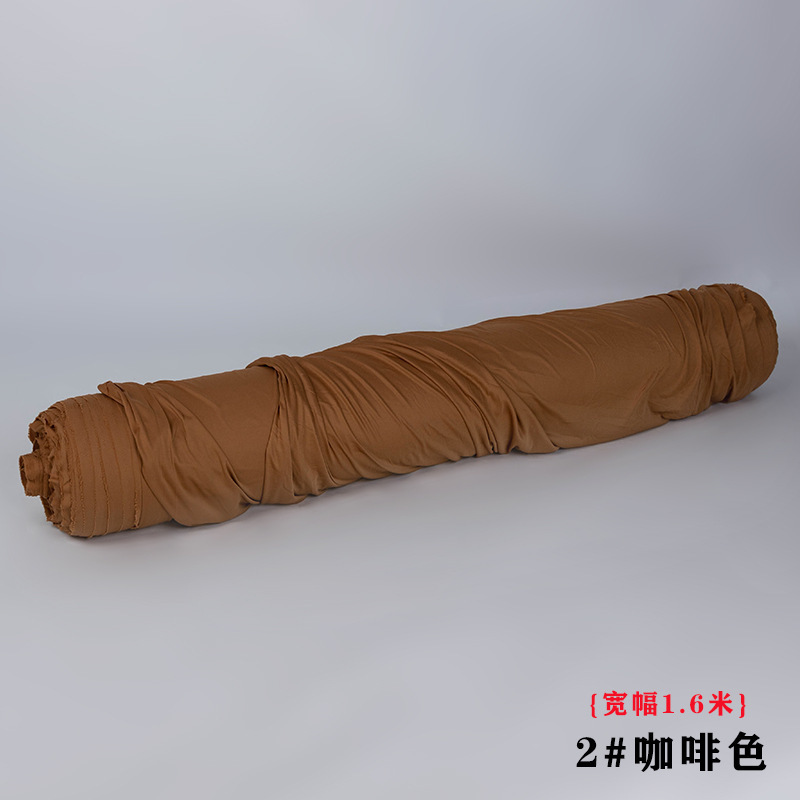 整卷婚庆吊顶双面红色弹力布装饰布幔牛奶丝礼堂布置纱幔波浪布料|undefined
