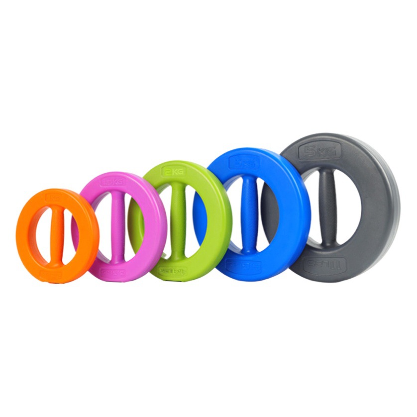 Anillo de entrega de una pieza mancuerna pequeña mancuerna de mujer equipo de fitness en casa yoga brazo Delgado mancuerna nuevo Yaling