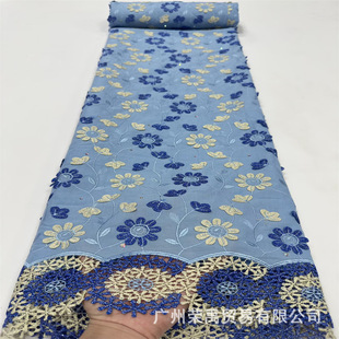 African High Quality 3d cotton lace 100%����ܛ���w��ˮ��߅