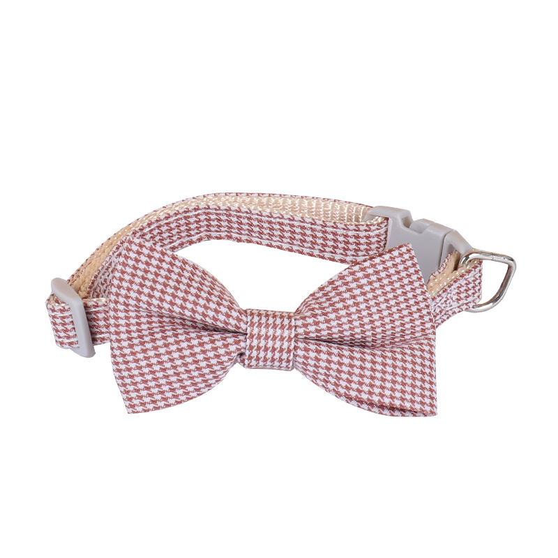 Fabricante spot nuevo collar para mascotas con lazo 12 piezas/juego de collar para perros accesorios de pajarita para mascotas collar para gatos