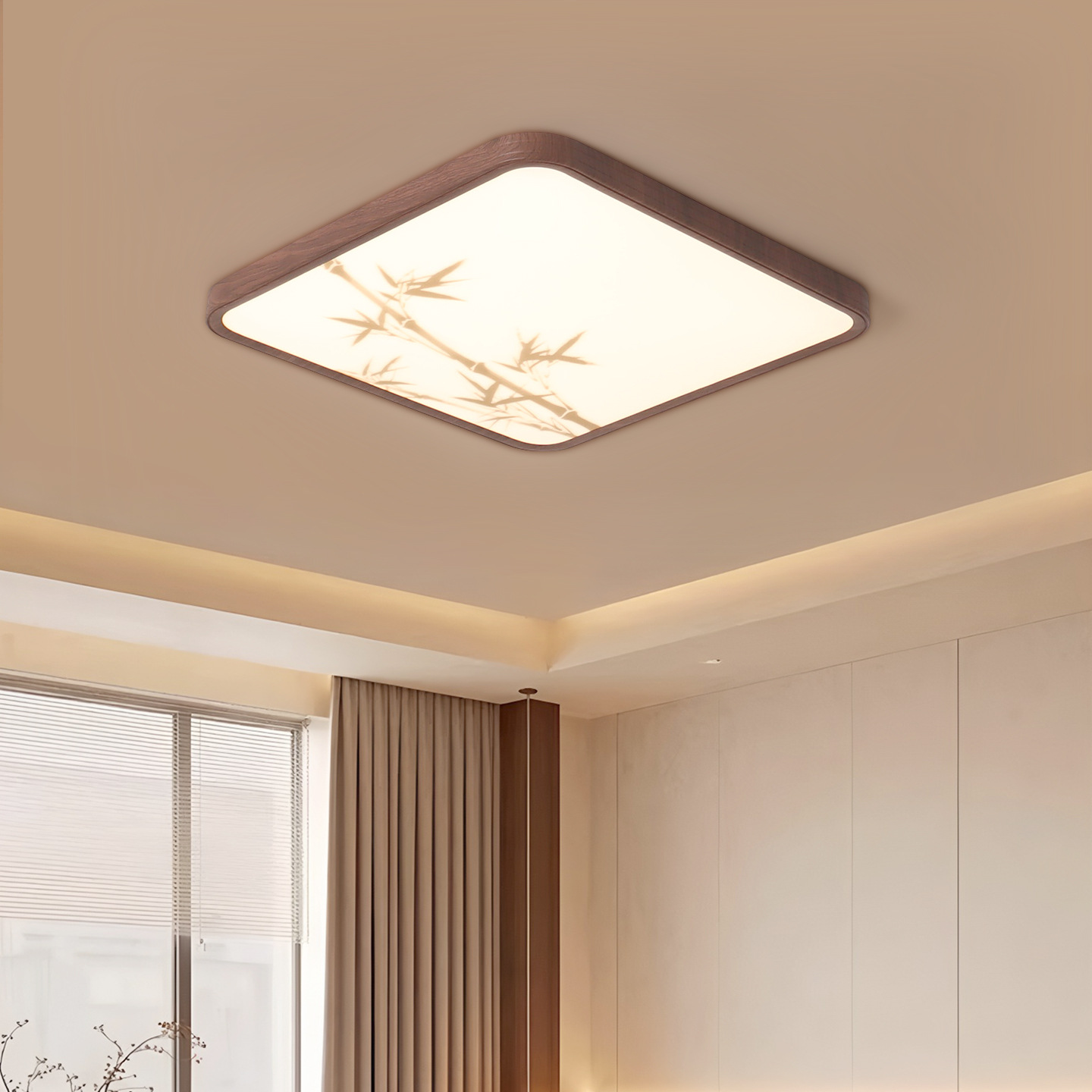 Estética de estilo Song sala de estar lámpara principal de estilo medieval dormitorio lámpara de techo led decoración de iluminación Guangdong Zhongshan lámparas