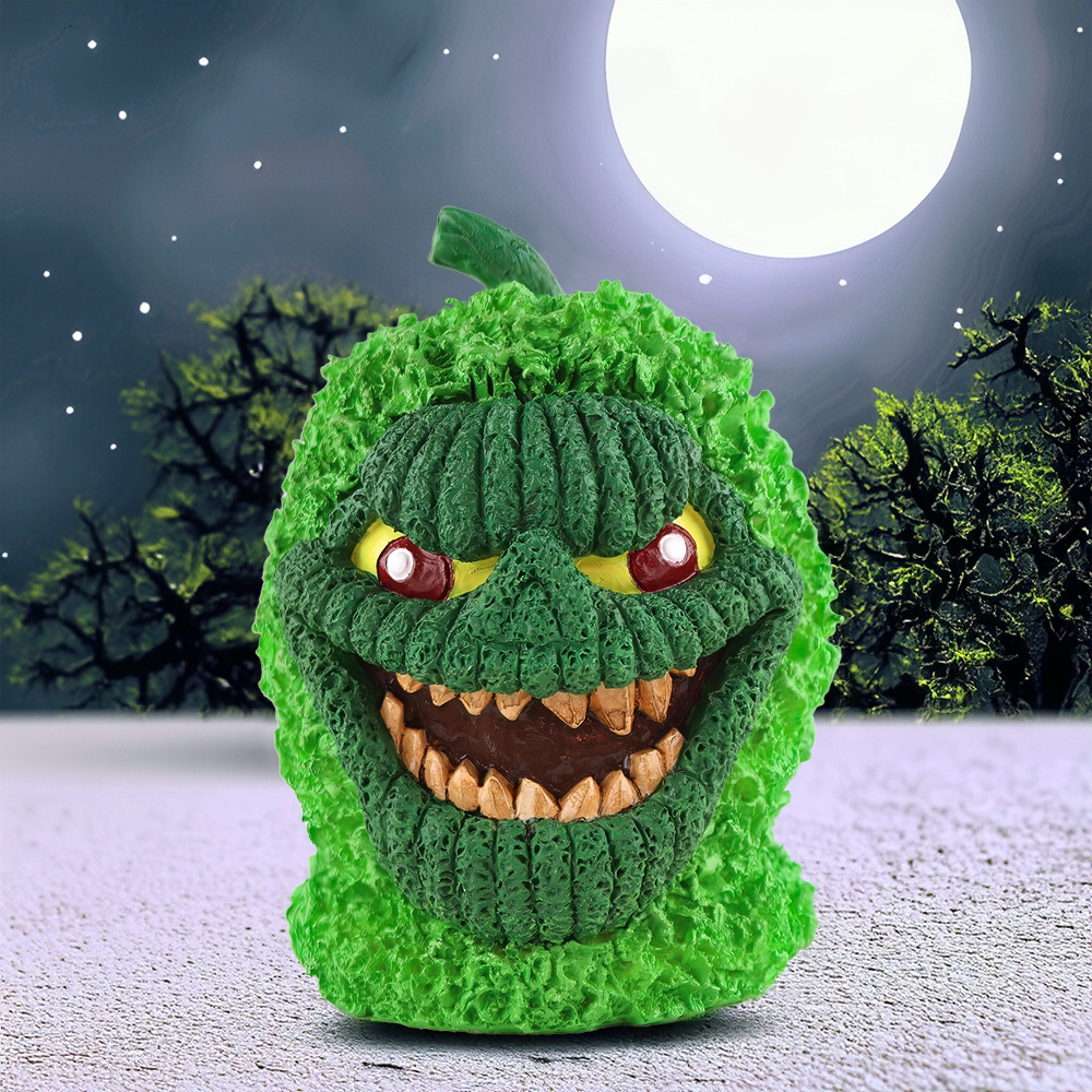  New Halloween Pumpkin Head Tree Essence Ornaments Creative Desktop Resin Trendy Play Atmosphere Arrangement Gift Ornaments