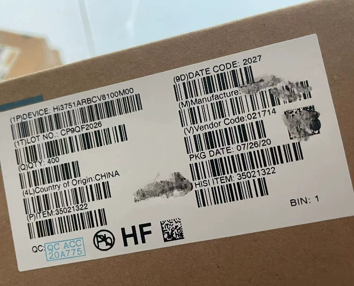 Hi3751Arbcv8100M00 Packaged: BGA LCD screen chip