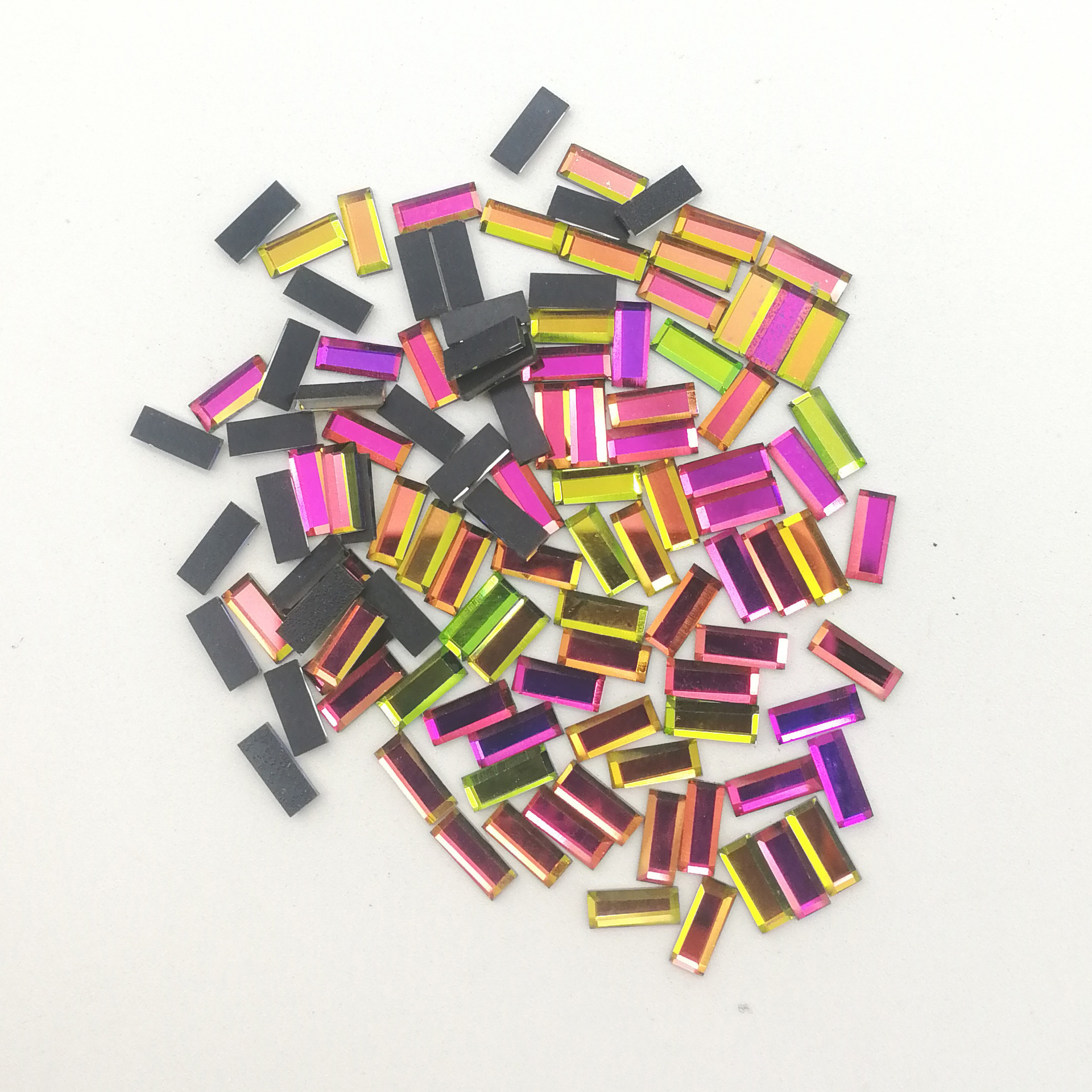 cristal taladro de fondo plano hecha a mano DIY taladro de uñas joyas decoración accesorios de ropa taladro a granel accesorios de taladro al por mayor diamantes de agua