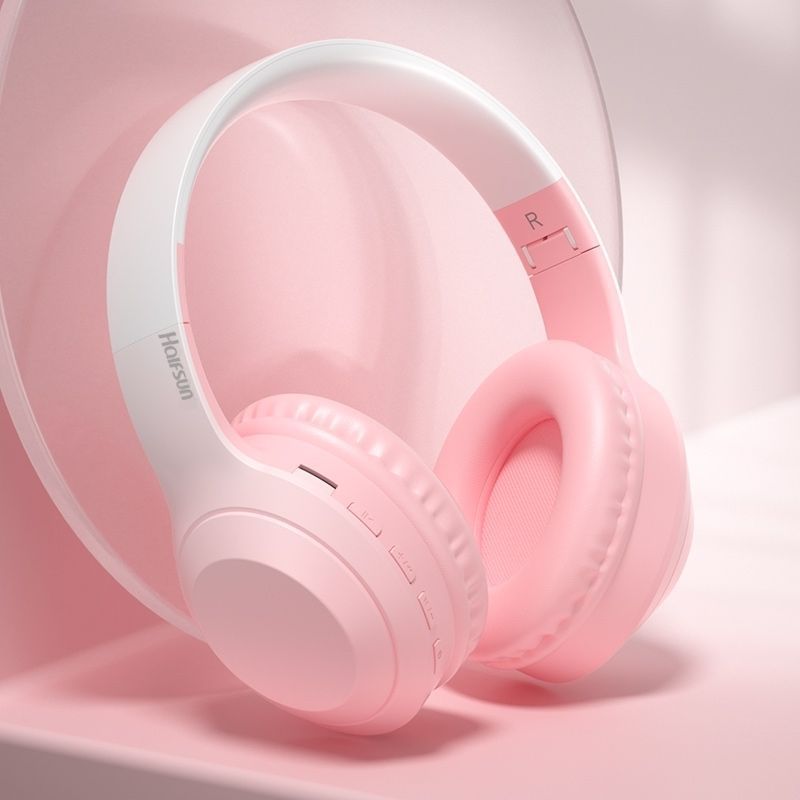 2025 ホットスタイル W5 スーパーウォームグラデーショントーンヘッドマウントワイヤレス Bluetooth ヘッドセットユニバーサルノイズリダクションゲーム Xiaomi に適しています|undefined