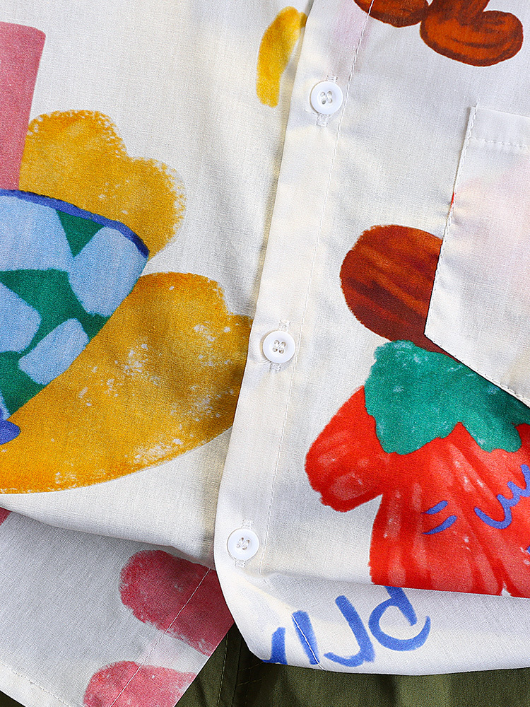7152 Traje de verano para niños 2025 Nueva camisa coreana para niños de estilo occidental Pantalones cortos de manga corta de verano Traje de dos piezas