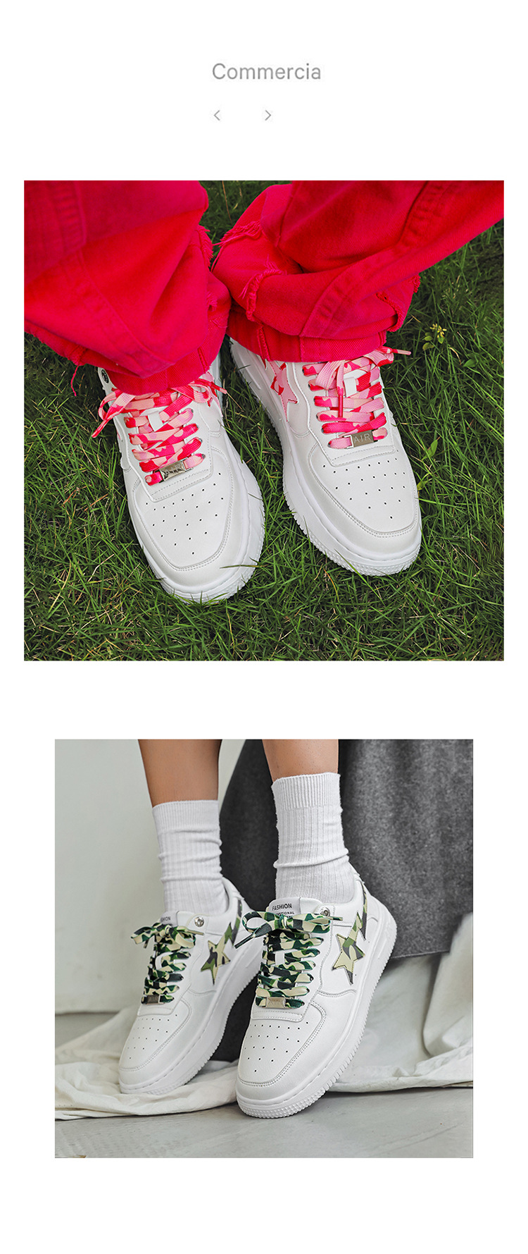 Herren Star Skateschuhe Modische Weiße Sneaker Für Den Alltag_voghion.com
