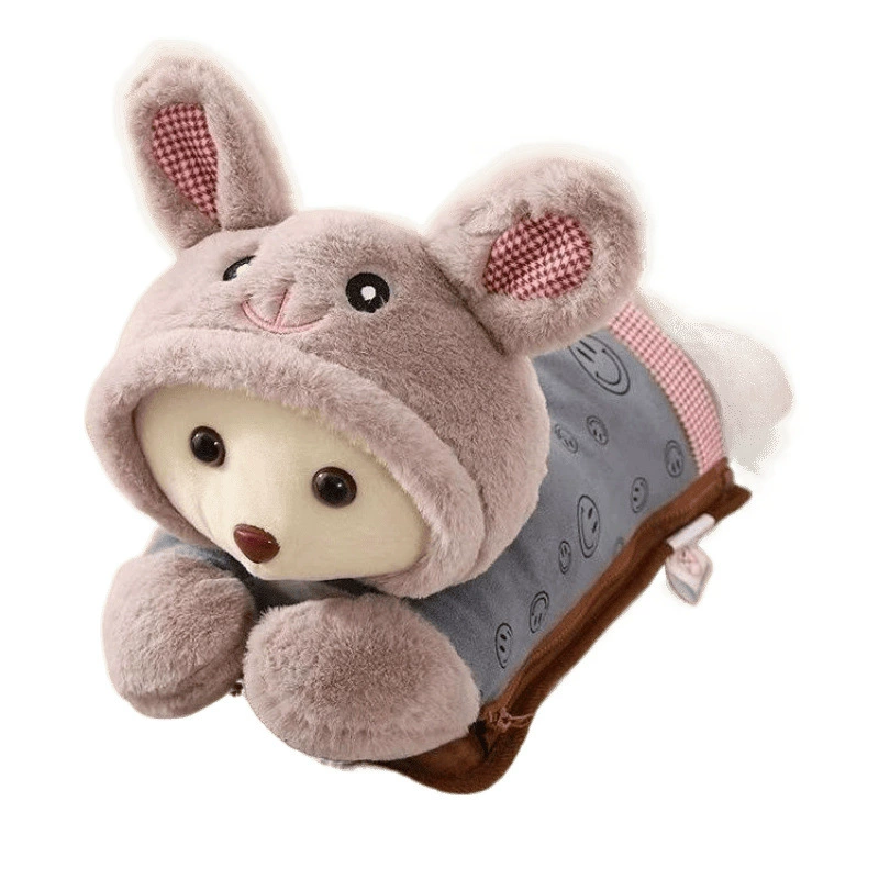 Plush water container, hand warmer, jacket, keep warm gloves