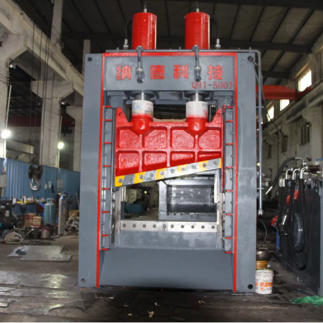 Q91-500T龙门剪 报废汽车拆解废旧边角料剪断机500吨龙门剪现货