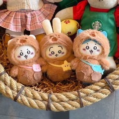 国境を越えた変装カピバラぬいぐるみウサギキイカワカピバラ人形キーホルダー小物飾り人形