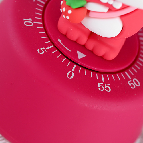 Cartoon Doll Learning Timer Creative Mechanical Timer Time Management Reminder Kitchen Alarm Clock Wholesale