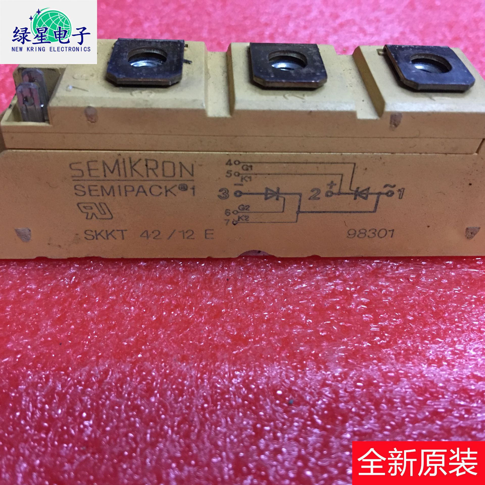 原装拆机SKKT42/12E 测试好 也可翻新 现货价优 欢迎来电咨询下单