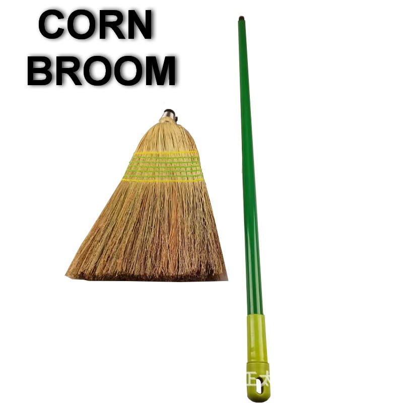 Plant Broom Sorghum Broom European and American Garden Broom Wheat Straw Broom Cornbroom Corn Broom Courtyard Broom