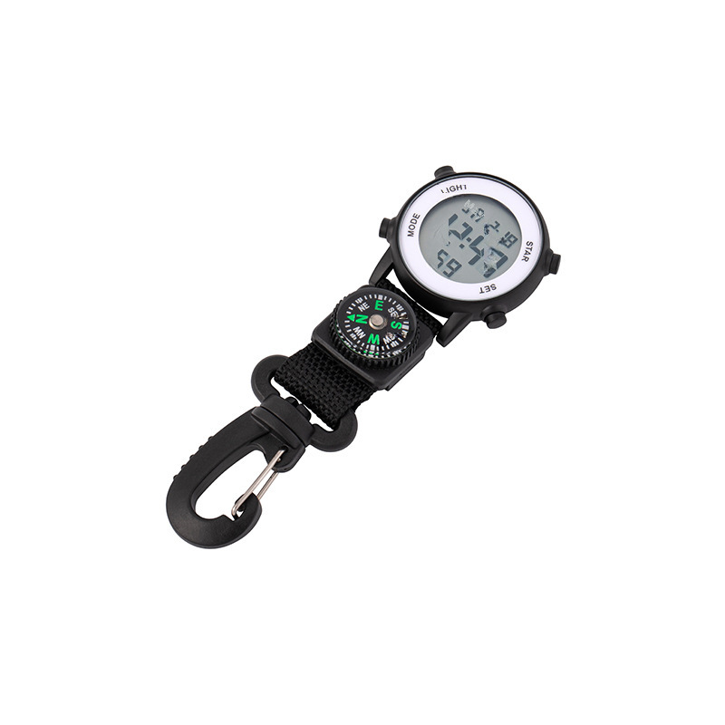 Sportswear Accessories Nylon Strap Pocket Watch Fashion Simple Quartz Movement Glass Mirror Hanging Watch