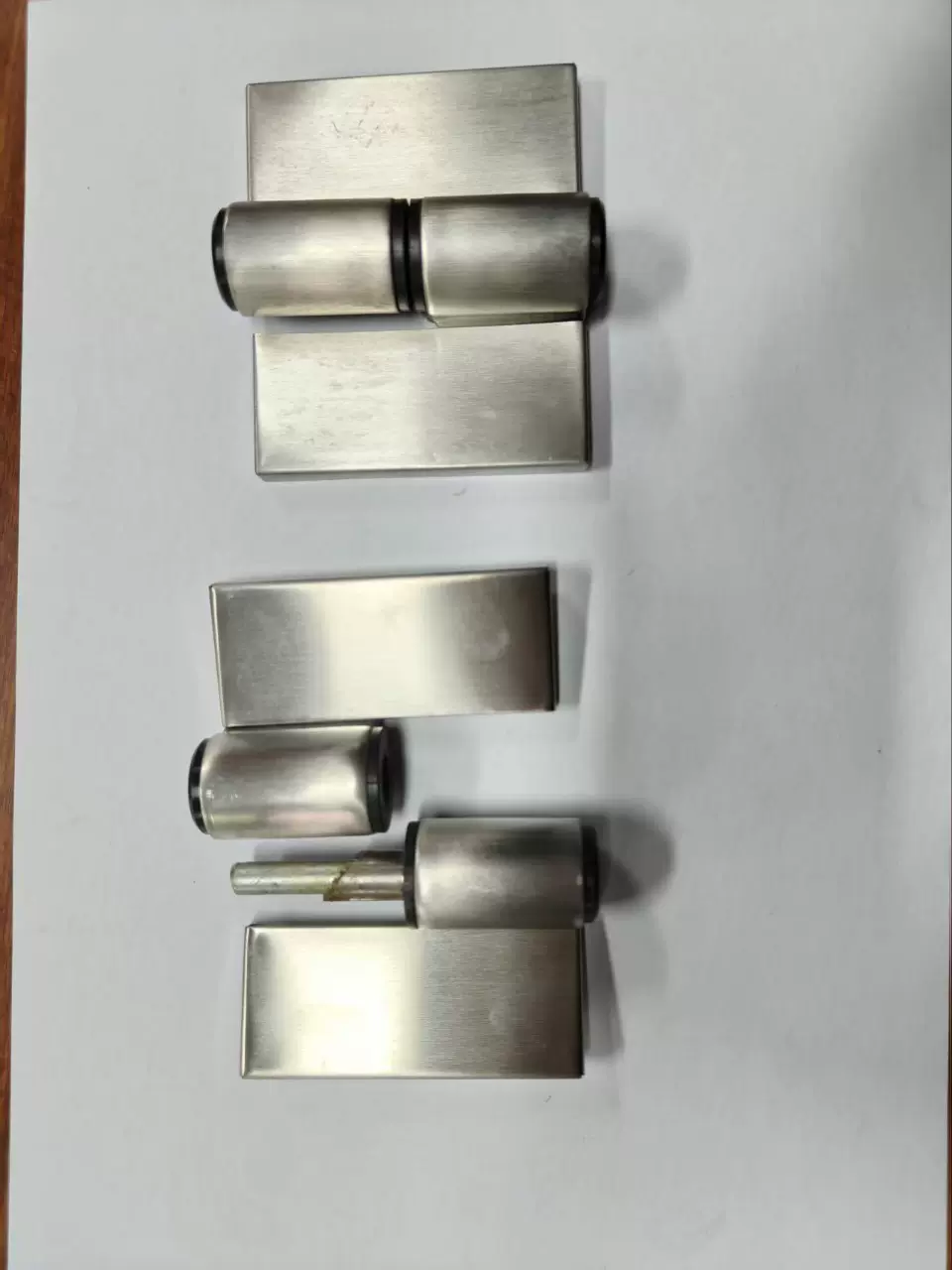 卫生间隔断配件 304不锈钢隔断合页 公共厕所隔板式升降自闭铰链