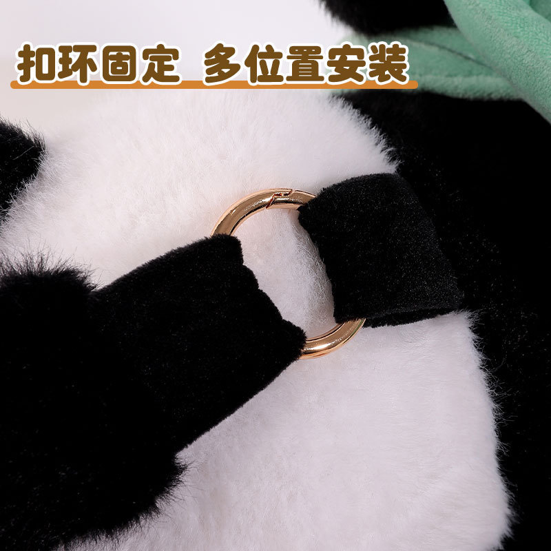 车载纸巾盒创意可爱汽车纸巾挂袋毛绒车用座椅抽纸盒汽车内饰用品|undefined