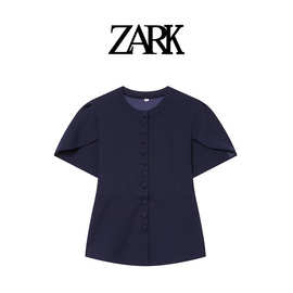 ZARK 欧美新款时尚泡泡袖开叉外套 跨境外贸女装批发 4192080401