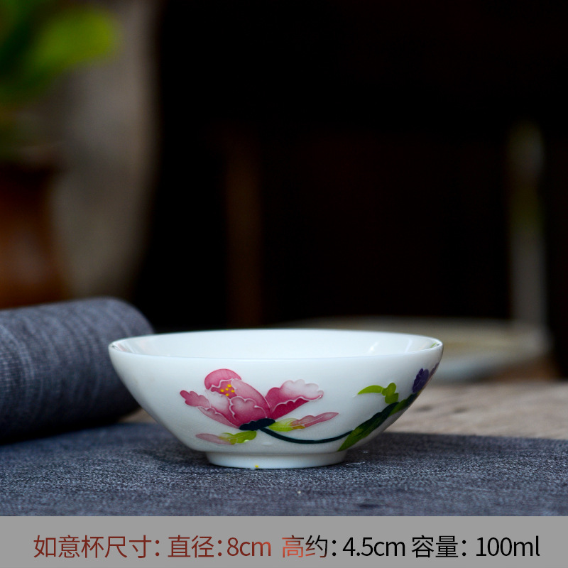 손으로 그린 풀 스프링 컵