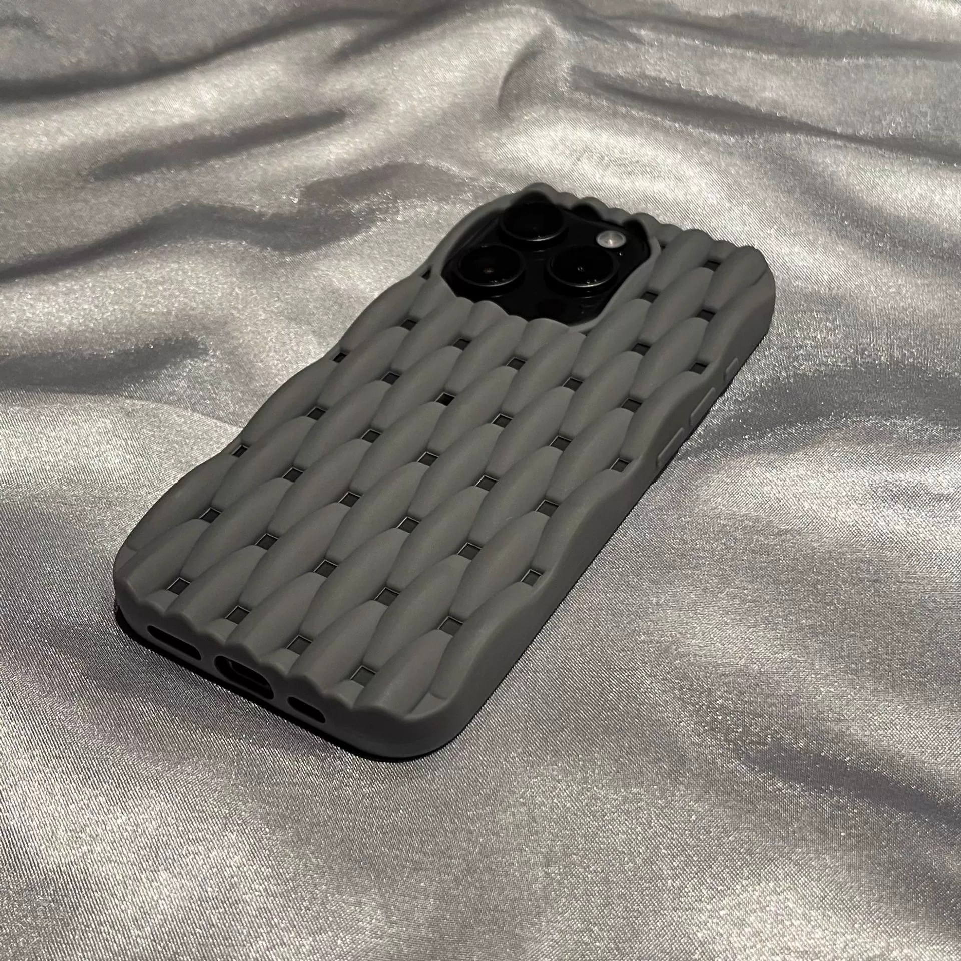 Смарт-аккуратно совместимый матовый чехол для телефона, силиконовый iPhone 15, iPhone 16 Pro Max