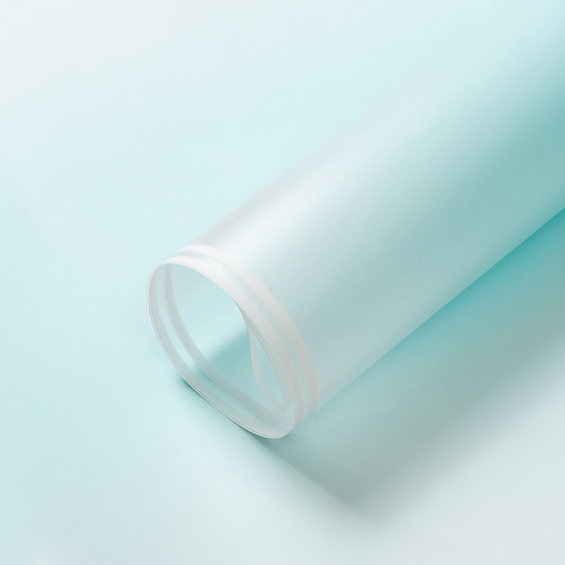 Papel de Envolver Rosa Estilo Coreano Plástico BOPP Impermeable para Ramo de Flores