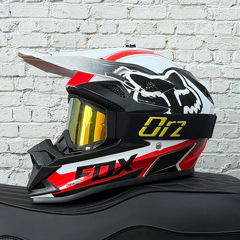 Orz Bicicleta de montaña Bicicleta Casco completo Casco de ciclismo Locomotora de carretera forestal todoterreno Niños Hombres y mujeres DH Reduce Light Bee AM