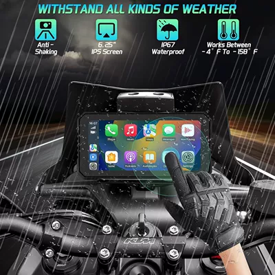 Bluetooth Gps Wired Control – Motorcycle driving recorder