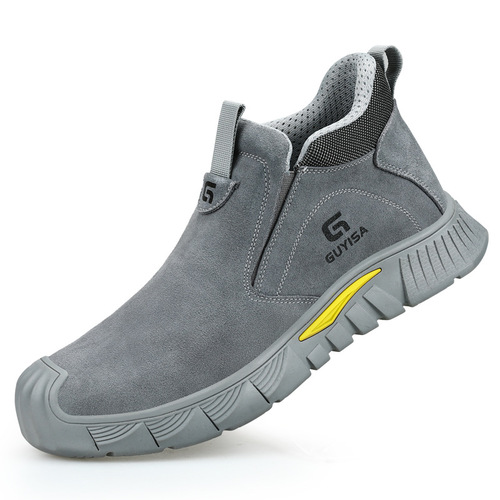 Labor protection shoes, anti-smash, anti-puncture, welder style, anti-velvet, anti-scalding, anti-sparks, wear-resistant, safe work protection safety shoes