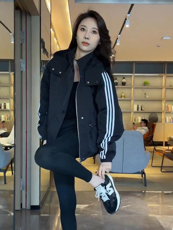 休闲运动工装棒球服女款2025新款春秋季洋气百搭小个子冲锋衣|undefined