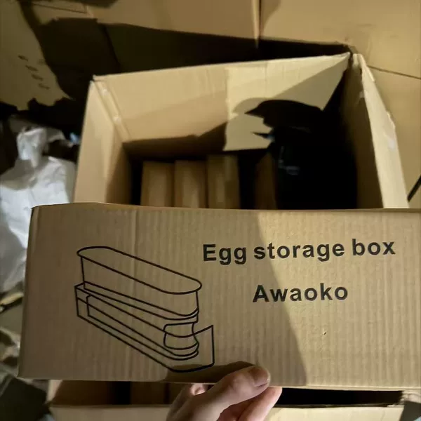 Refrigerator Narrow Gap Egg Storage Box, Food-Grade Egg Holder, Automatic Egg Rolling Device, Egg Organizing Gadget